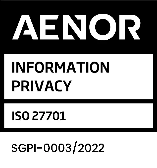 Badge certificazione ISO 27701